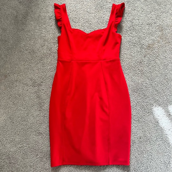 Lulus Midi Dress - Picture 1 of 2